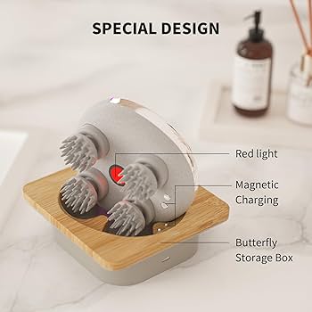 Amazon.com: Breo Portable Mini Scalp Massager – IPX7